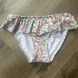 Zara Floral Ruffle Bikini Bottoms - Multi Pastel